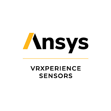 Ansys VRXPERIENCE Sensors