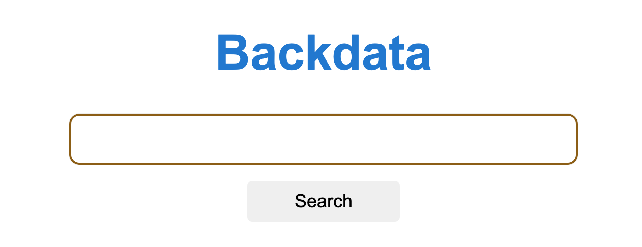 Backdata