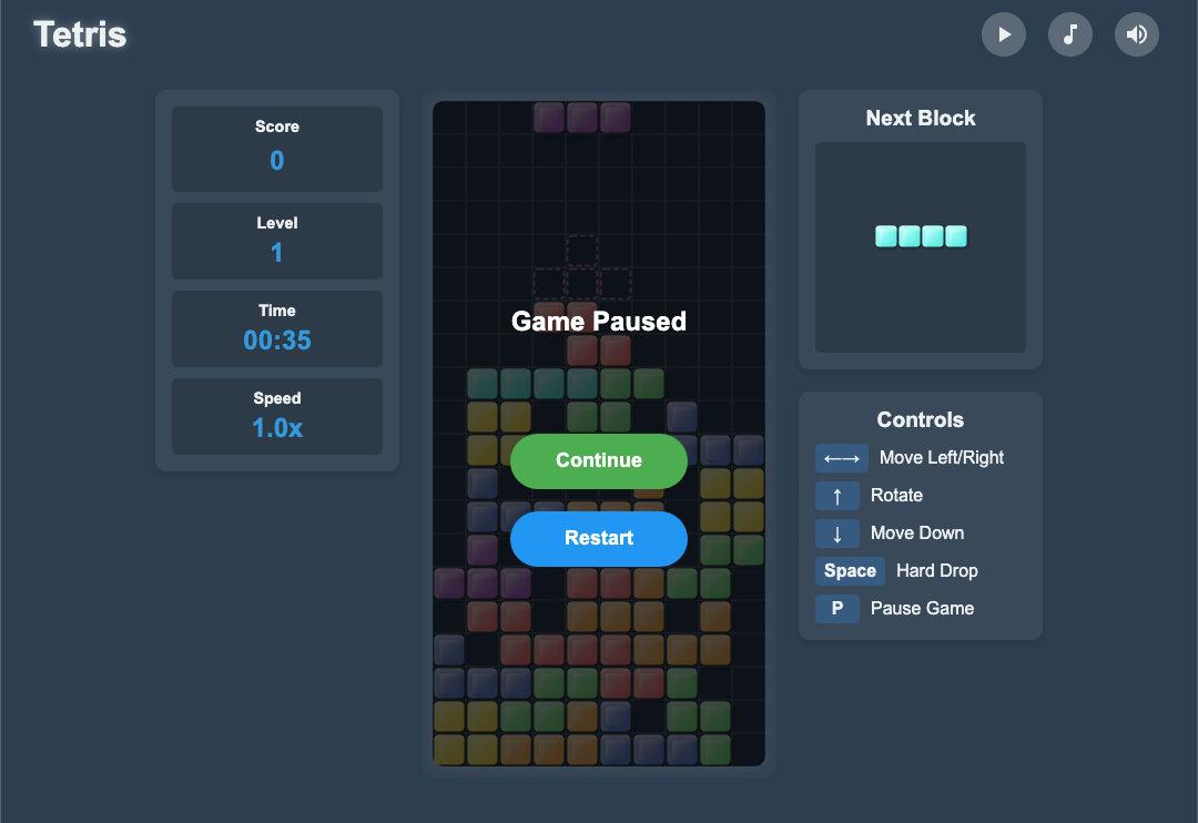 Free Tetris Game
