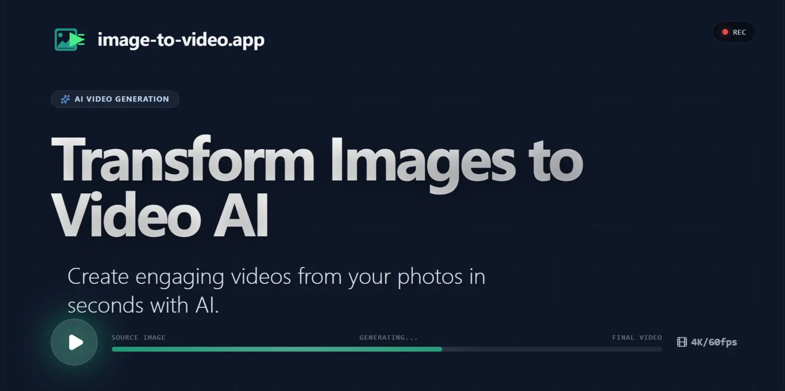 最佳AI图片转视频 | 免费、最便宜的产品宣传片制作器
